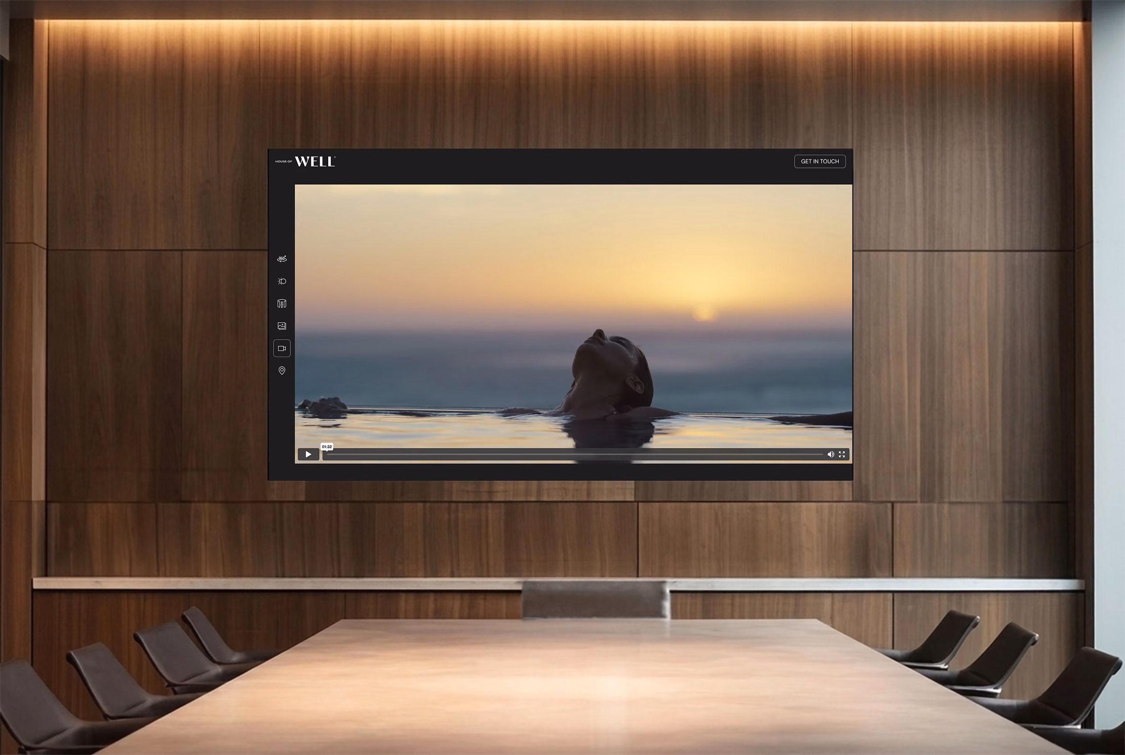TV digital twin Well Concept app